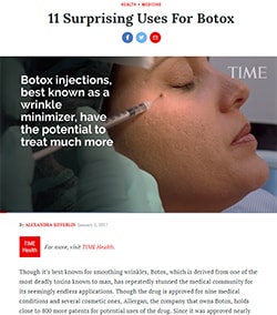 11 Surprising Uses For Botox